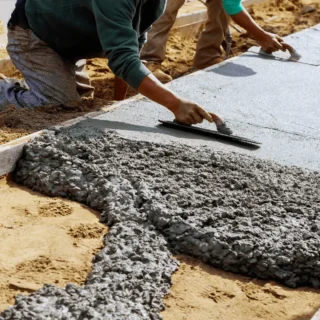 Crushed Concrete in Outdoor Spaces